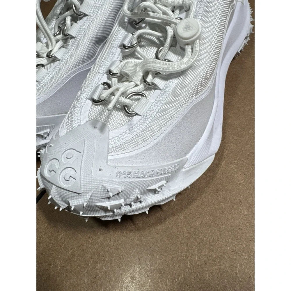 Comme Des Garcons x Nike ACG Mountain Fly 2 White Men's Size 4.5 FZ3311-100 NEW